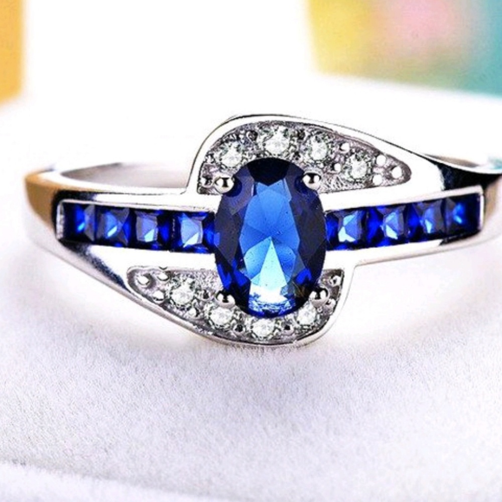 Blue Gemstone Ring